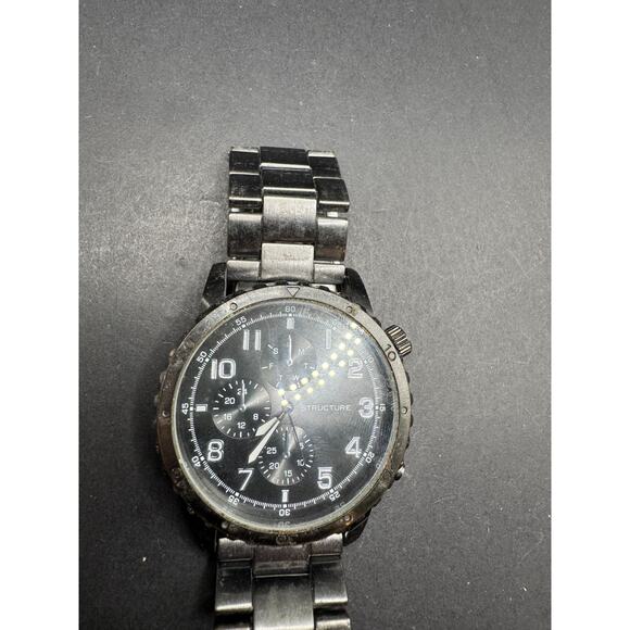 Structure Men’s Chronograph Watch 33881 124 Gunmetal Stainless Steel 51mm main image 14